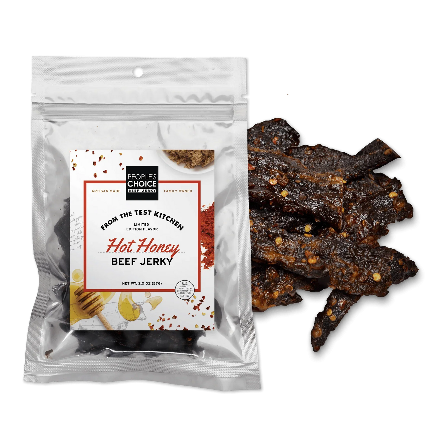 Hot Honey Beef Jerky