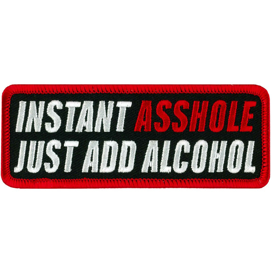 Hot Leathers PPL9187 Instant Asshole 4" Patch