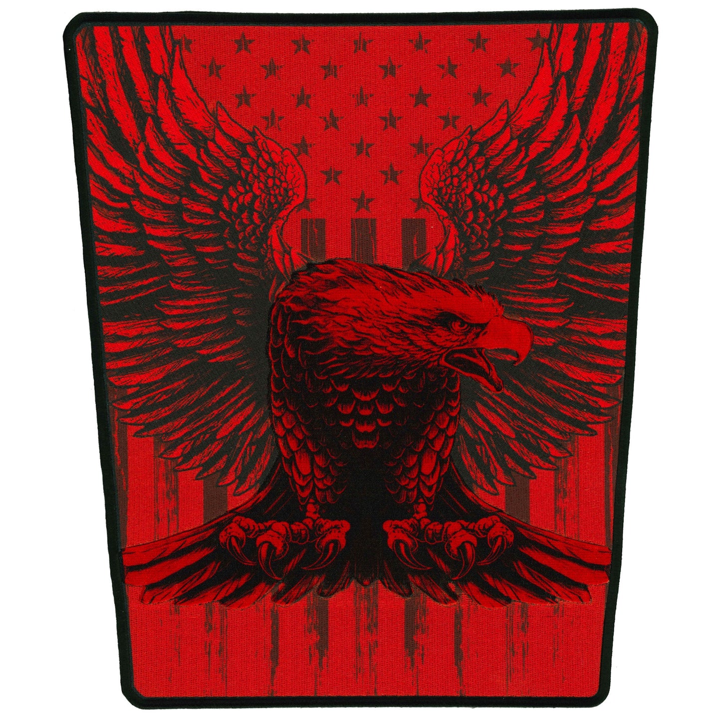 Hot Leathers Upwing Eagle Red 11" Patch