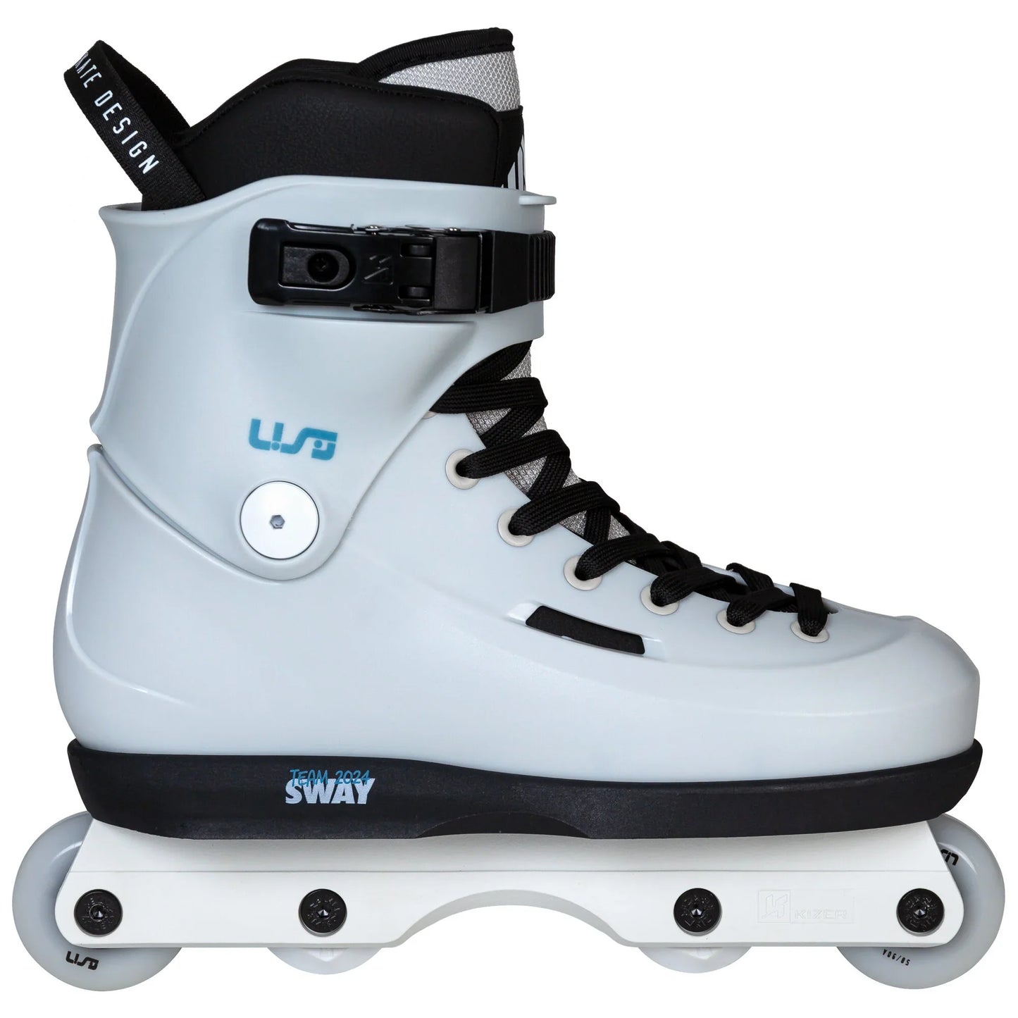 USD Sway 58 XXIV Aggressive Inline Skates Complete - Grey/Black