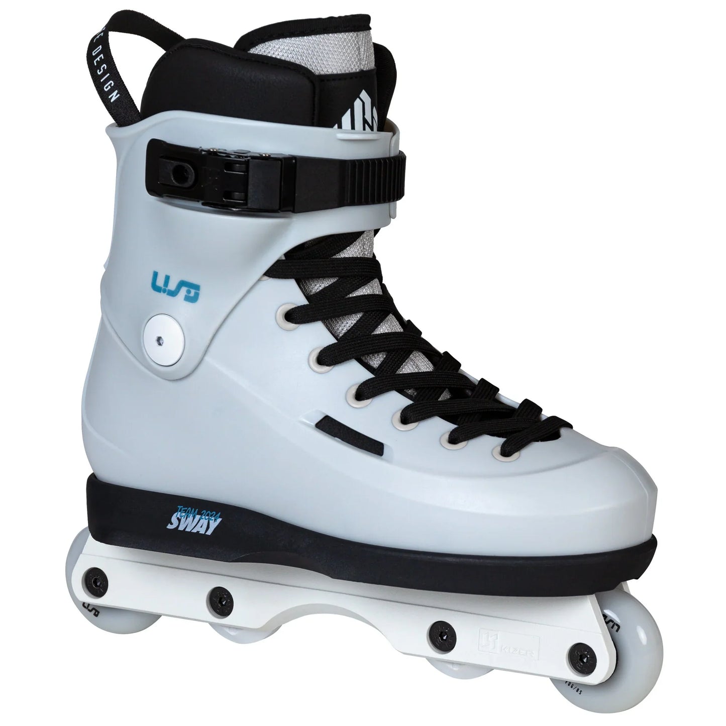 USD Sway 58 XXIV Aggressive Inline Skates Complete - Grey/Black