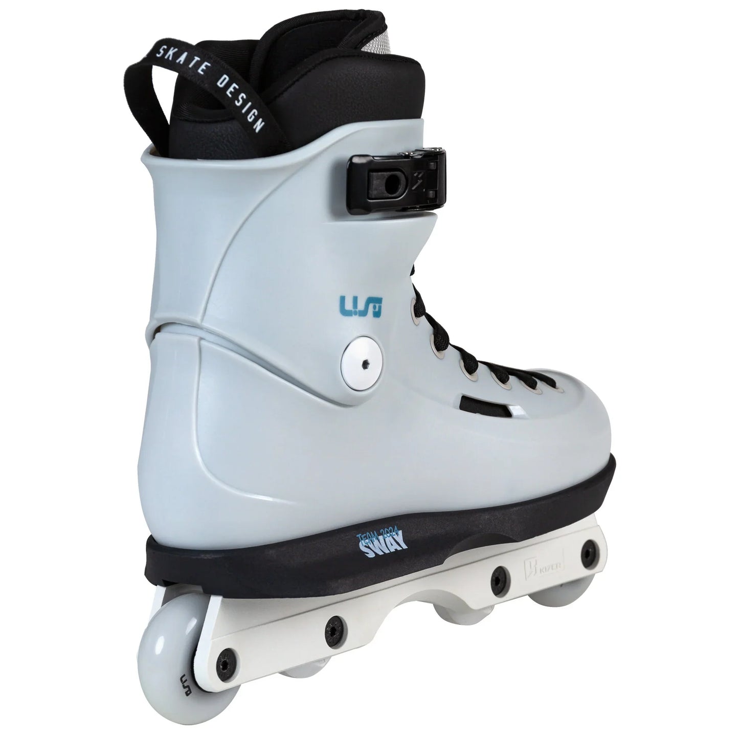 USD Sway 58 XXIV Aggressive Inline Skates Complete - Grey/Black