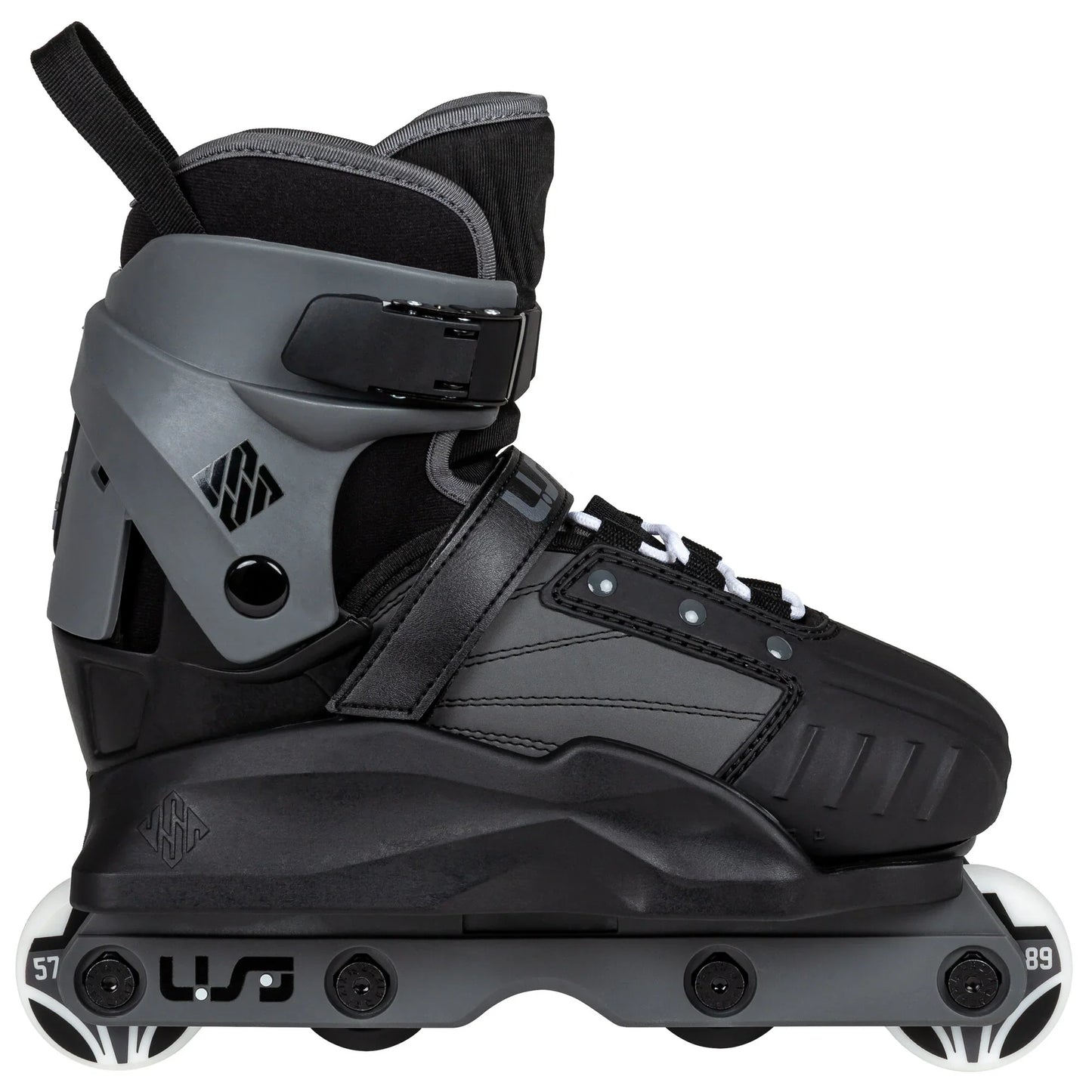 USD Transformer Kids Aggressive Inline Skates Complete - Black/Grey