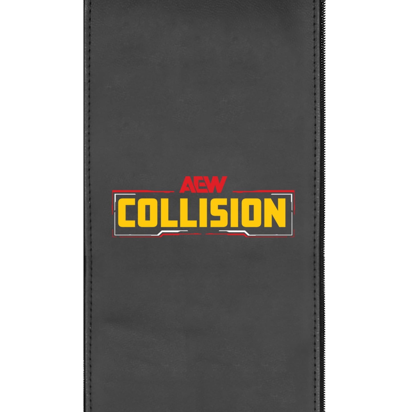 Silver Club Chair with  All Elite Wrestling Collision Color Logo