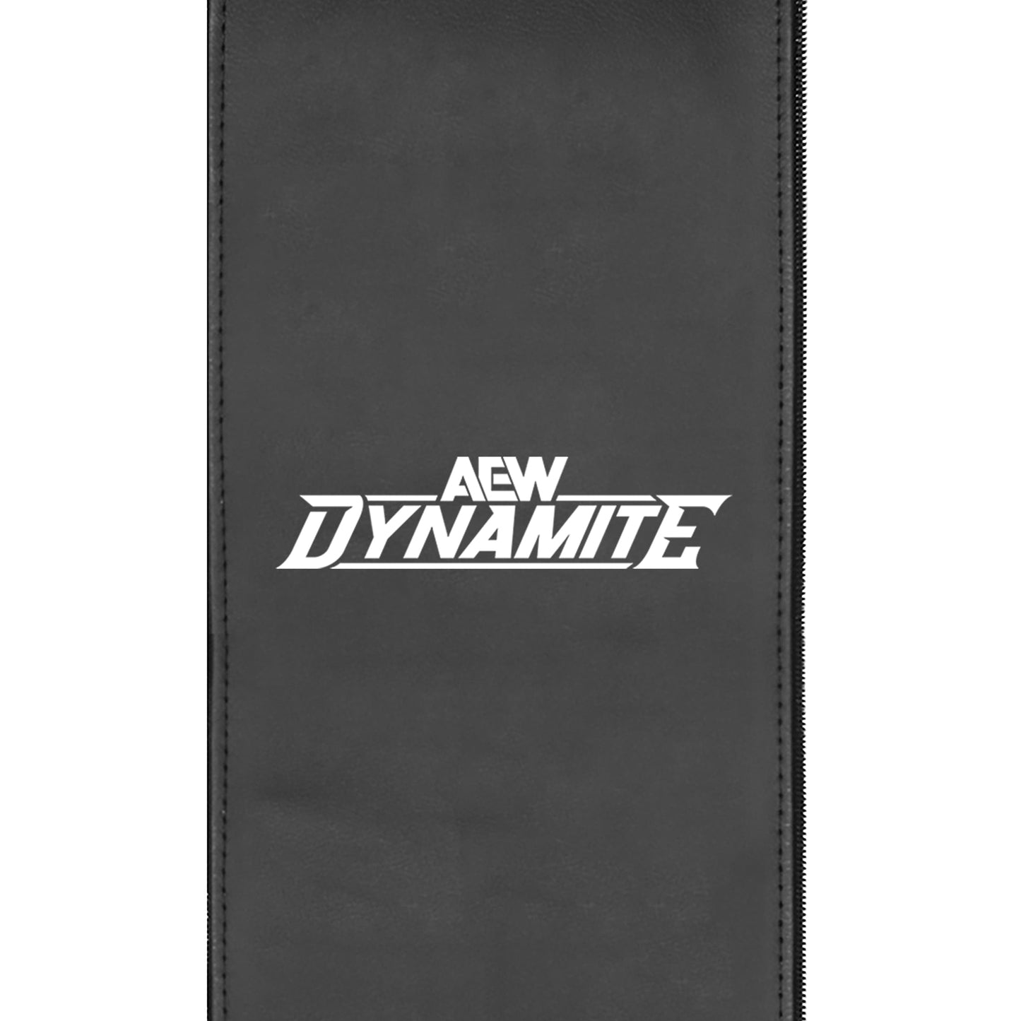 Dyno Stationary Loveseat with  All Elite Wrestling Dynamite White Logo