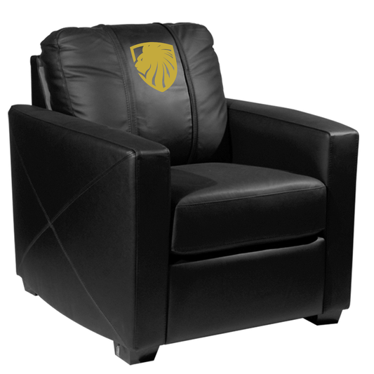 Stationary Club Chair with Las Vegas Inferno Gold  Logo