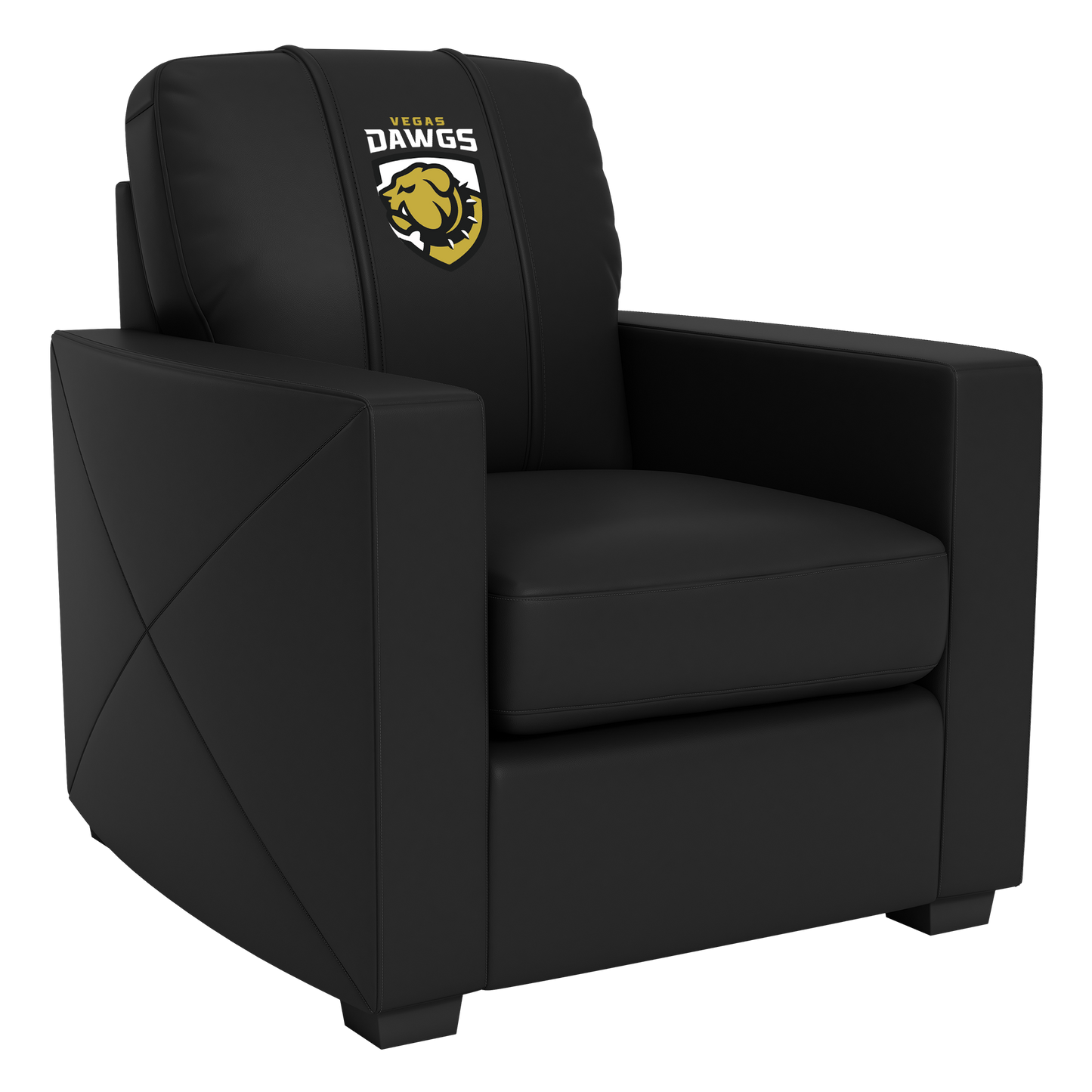 Stationary Club Chair with Vegas Dawgs Logo