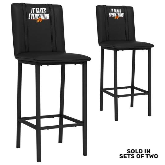 Bar Stool 500 with Phoenix Suns 2024 Playoffs Set of 2