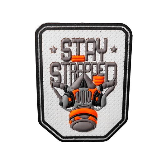 "Stay Strapped" PVC Morale Patch