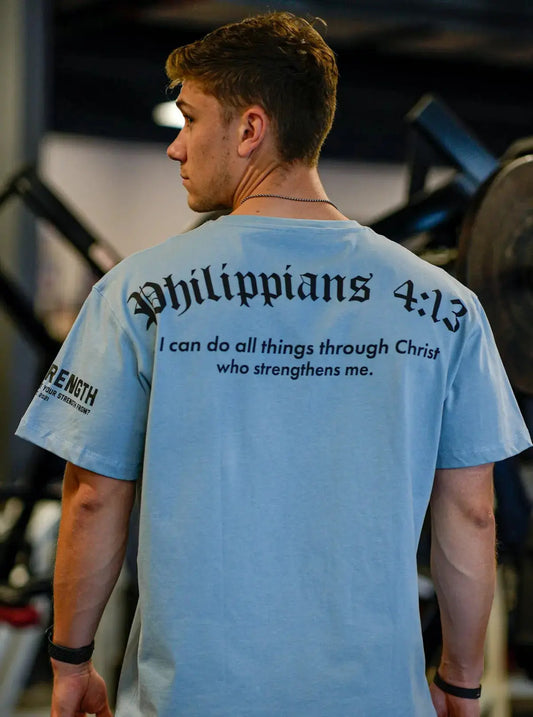 Philippians 4:13 Oversized Tee