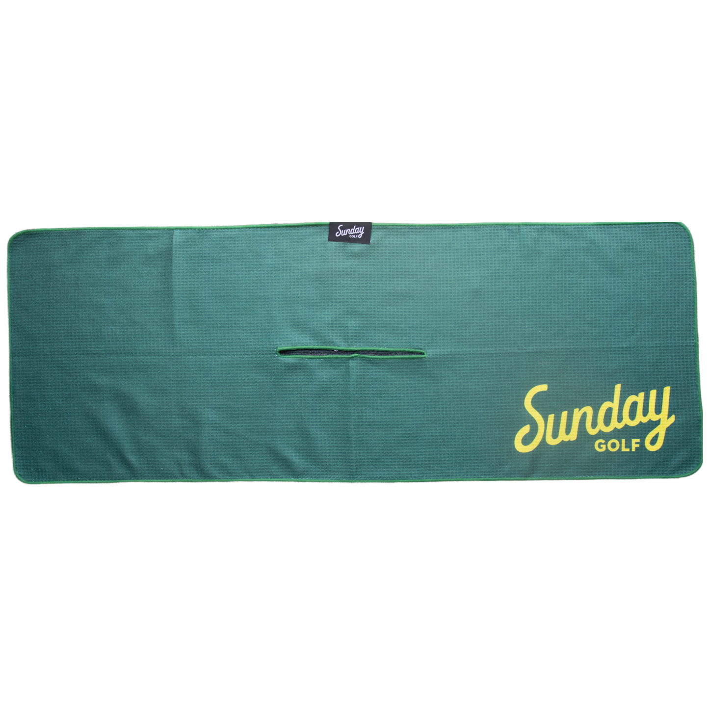 Tailgate Golf Towel | Green & Yellow