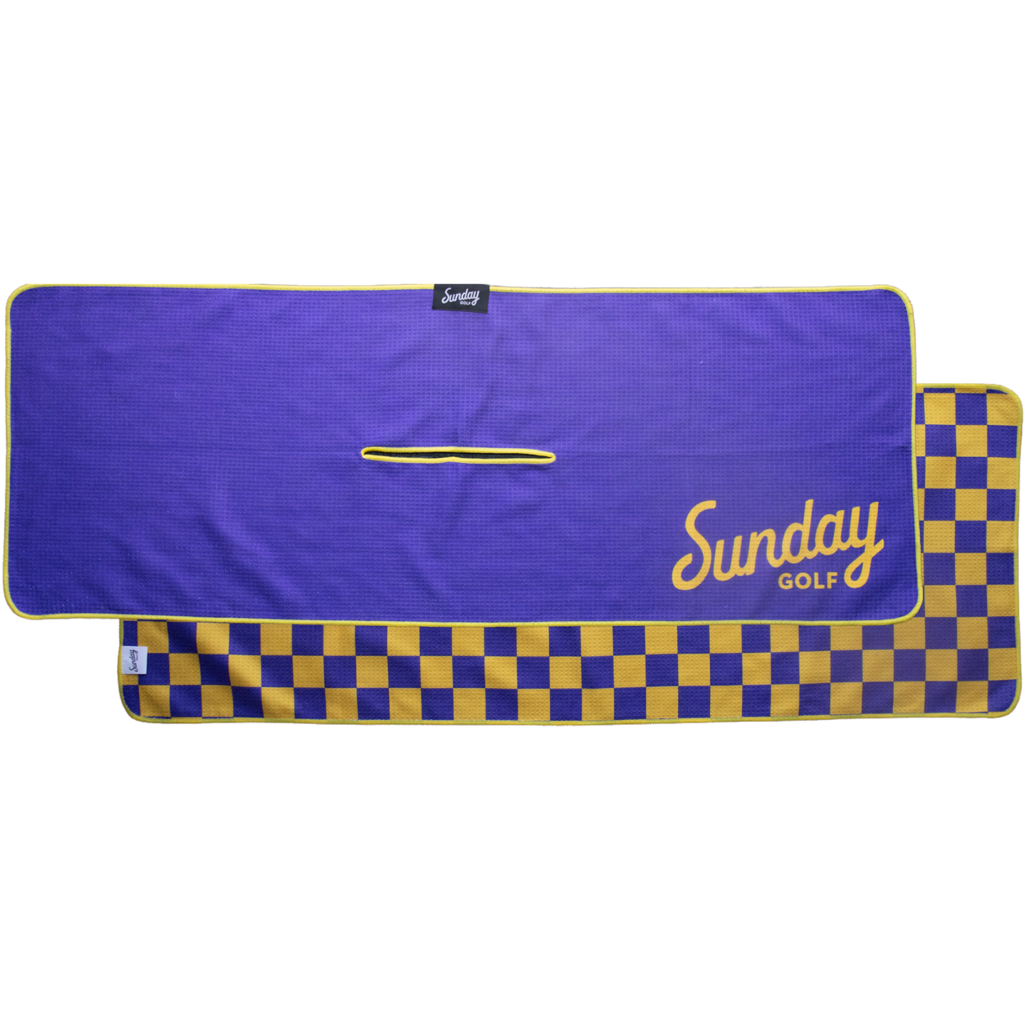 Tailgate Golf Towel | Purple & Yellow