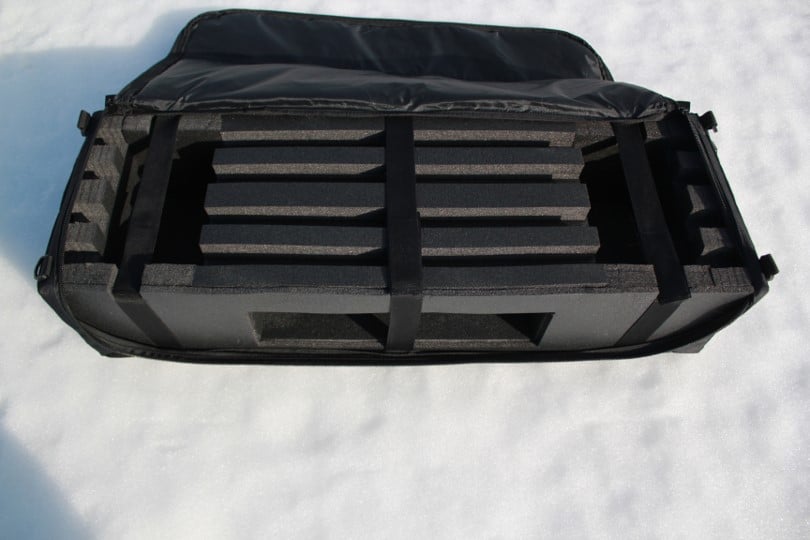 35" Ice Fishing Combo Rod & Reel Tackle Bag