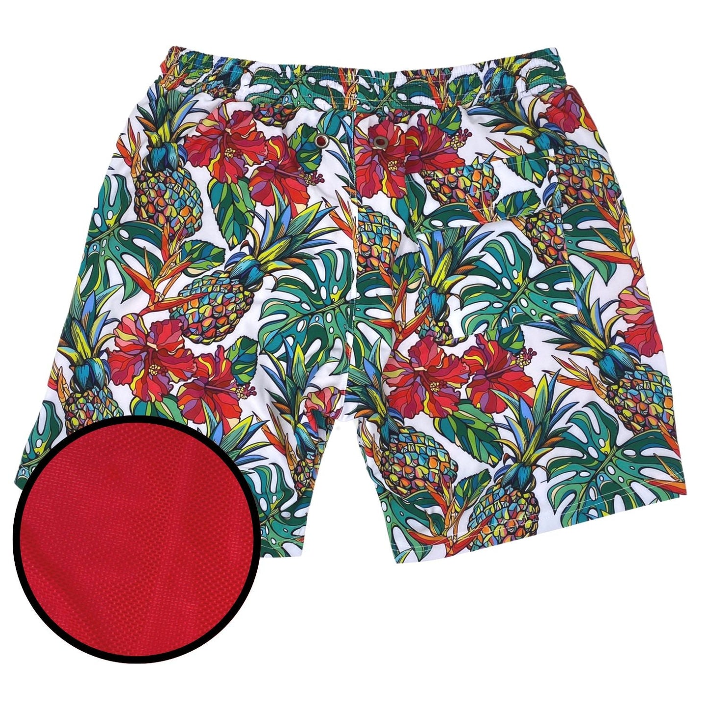 Pineapple Vibes Swimsuit Shorts