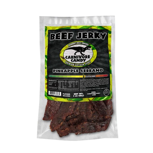 Pineapple Serrano Beef Jerky