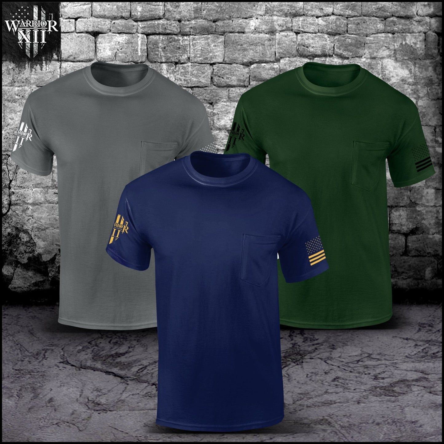 Warrior Basics Pocket T-Shirt Series