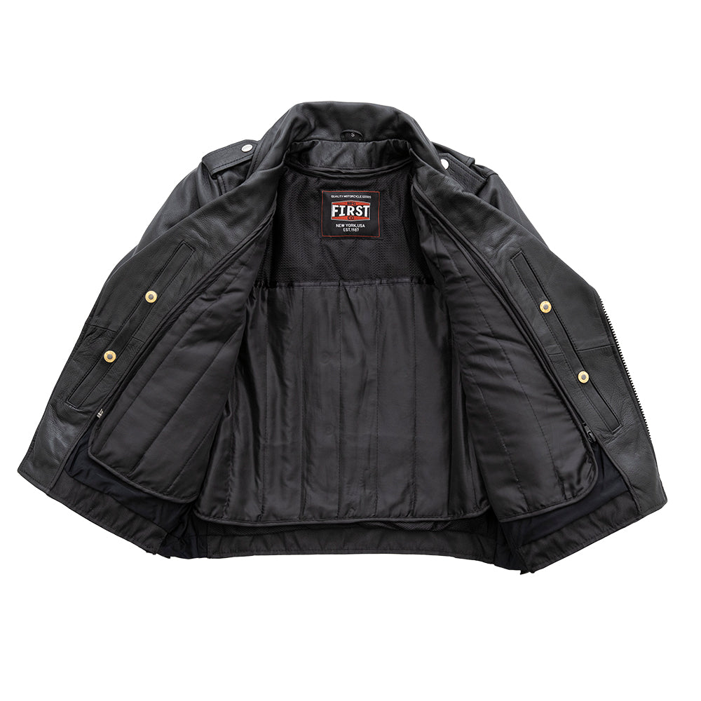 Popstar - Women's  Motorcycle Leather Jacket