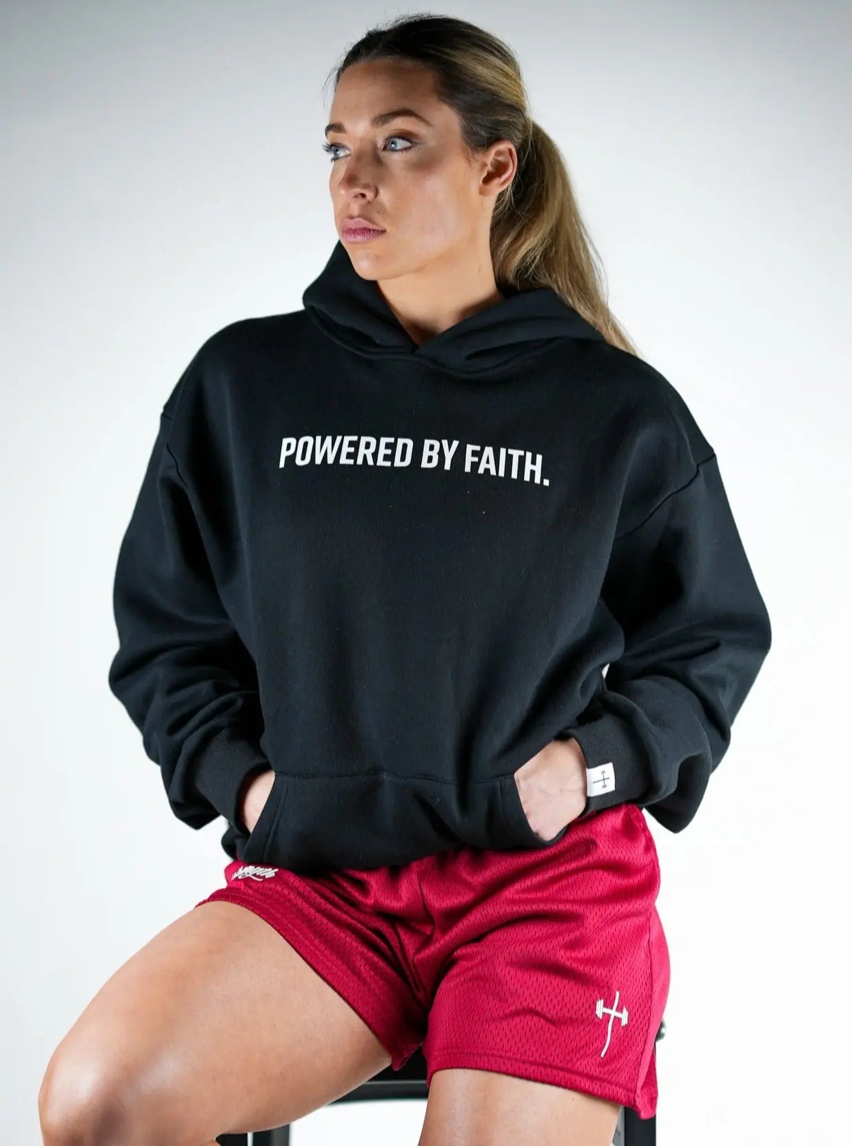 Powered By Faith Hoodie