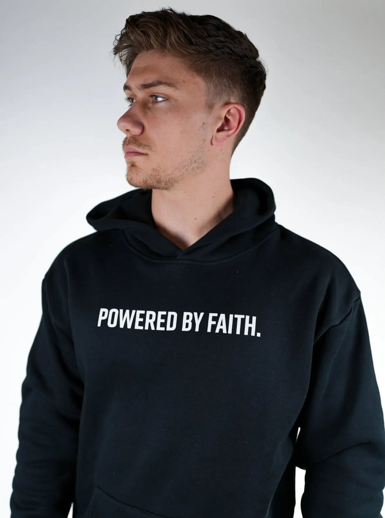 Powered By Faith Hoodie