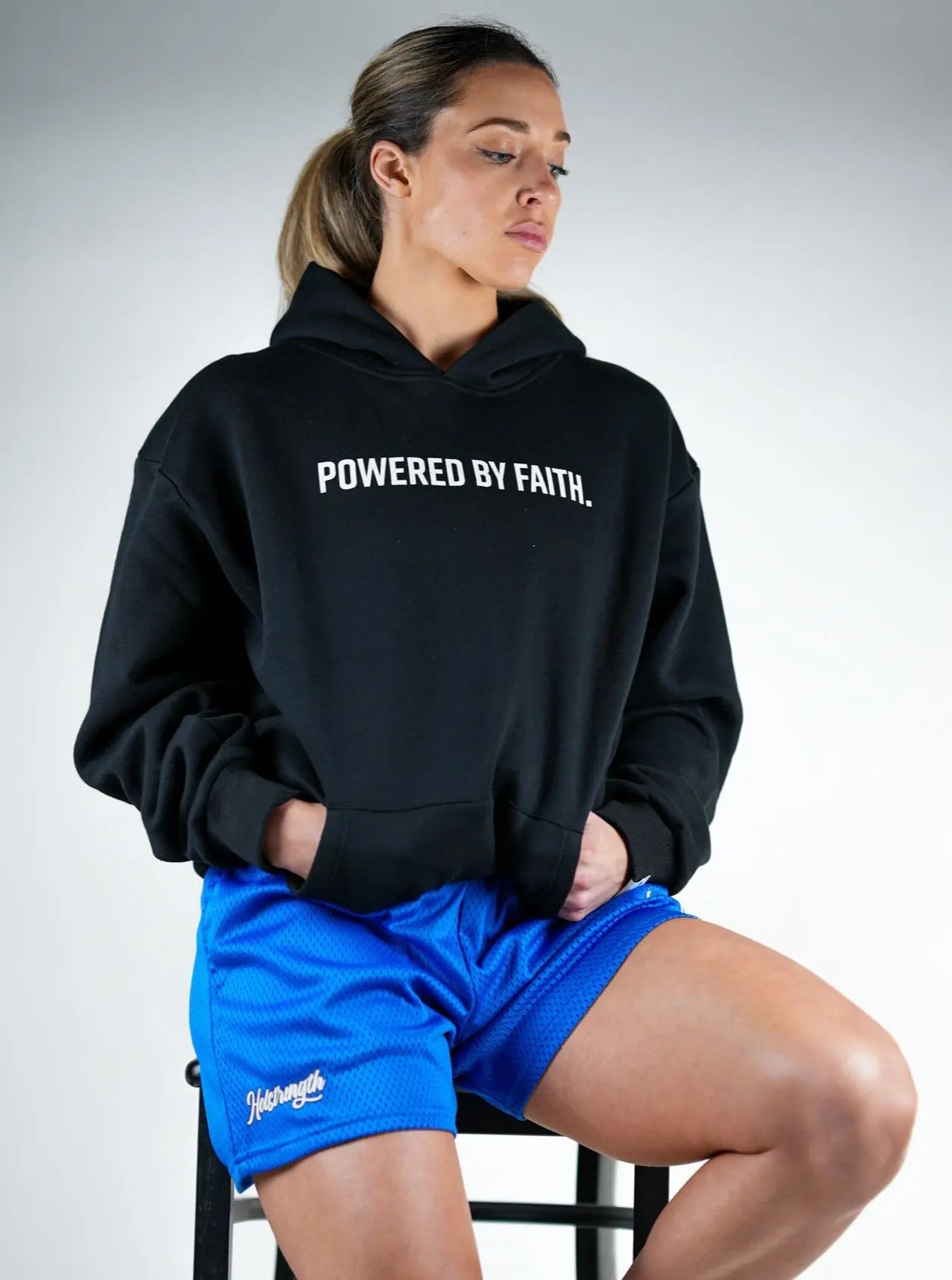 Powered By Faith Hoodie