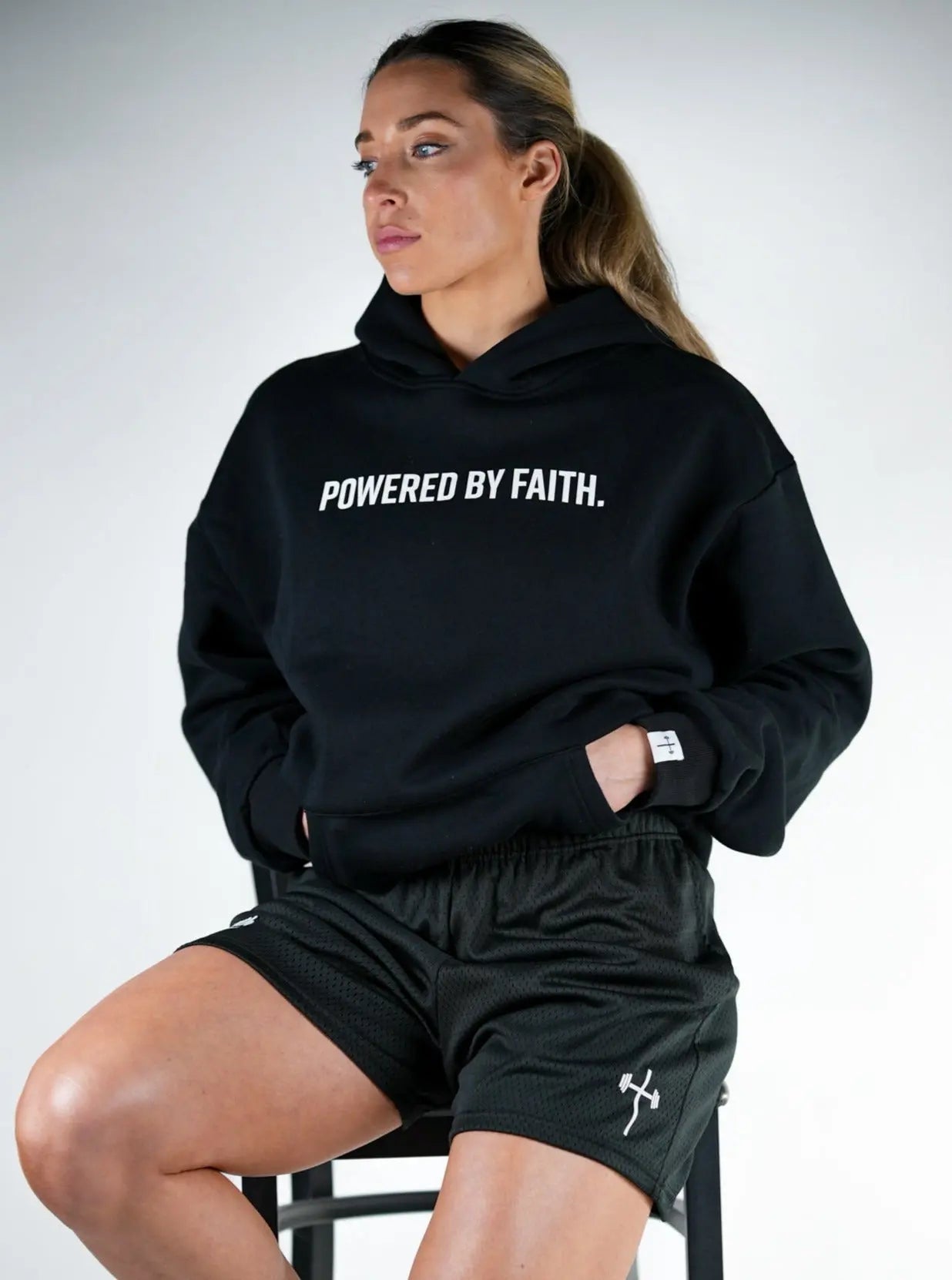 Powered By Faith Hoodie