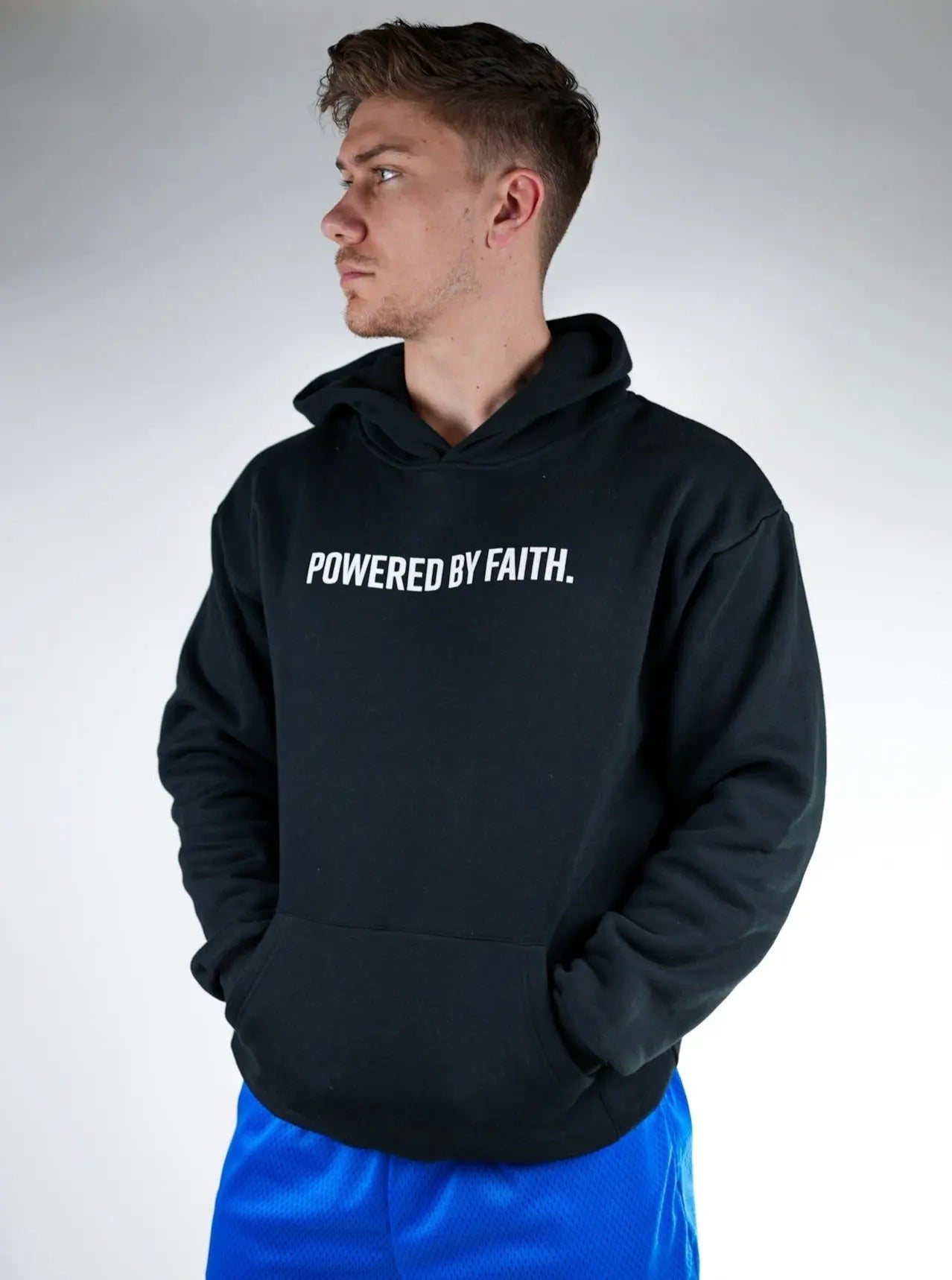 Powered By Faith Hoodie