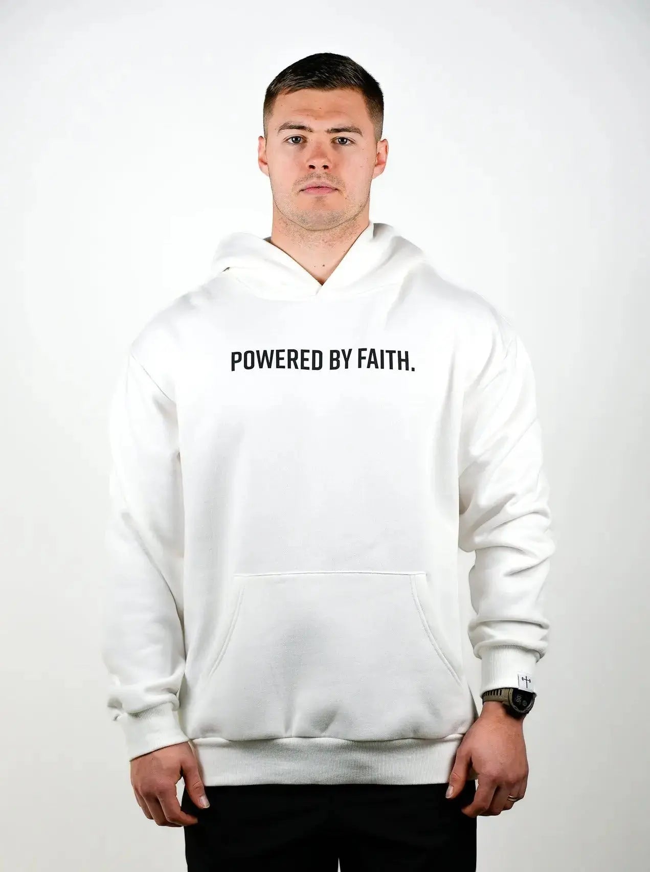 Powered By Faith Hoodie