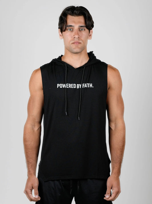 Powered by Faith Sleeveless Hoodie