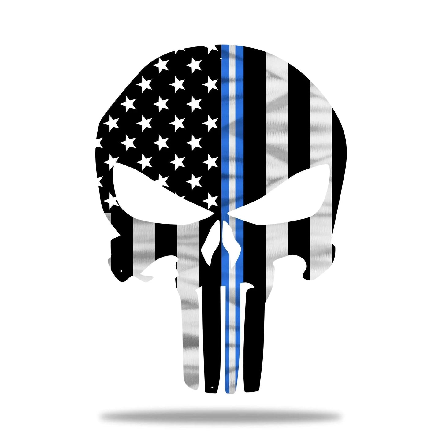 Punisher Skull American Flag