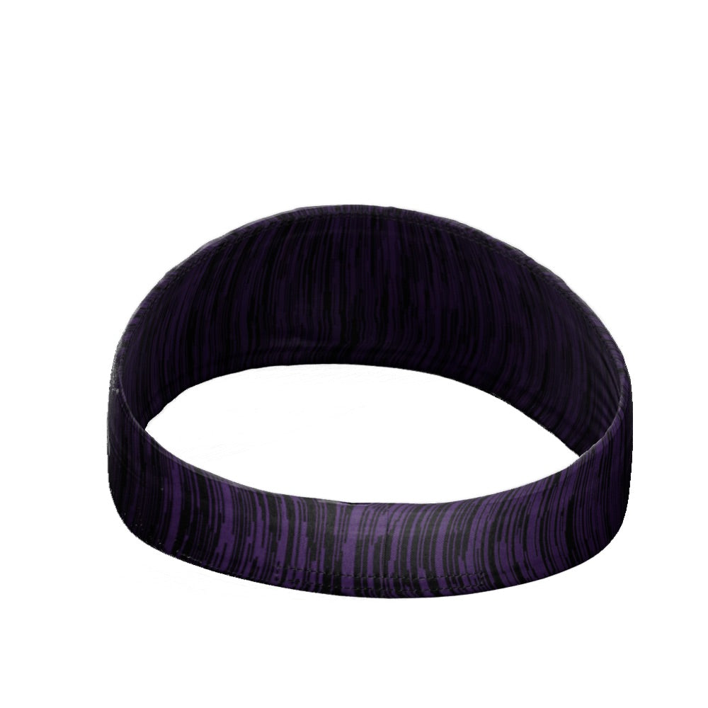 Purple Static Headband