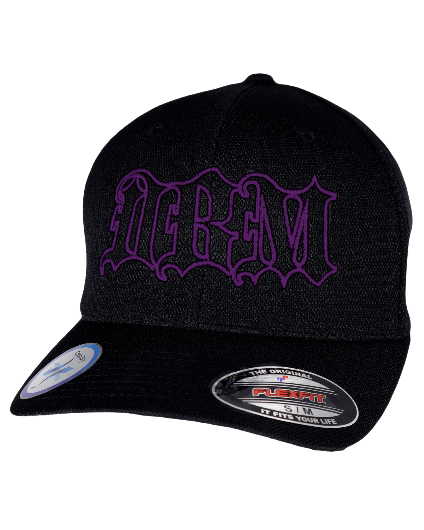 LAST CHANCE! Pick Your Thread Color Flexfit "Never Fade" Big DBM Outline Cap