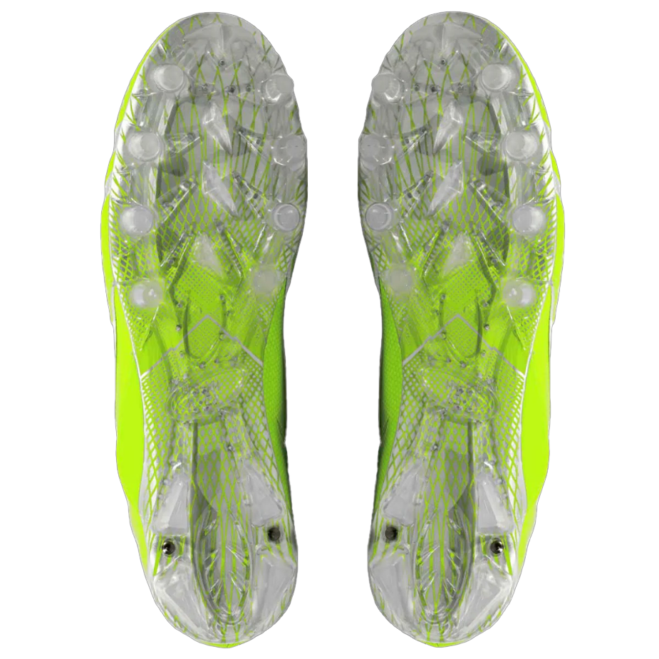 Quantum Speed: Football Cleats - Slime - Team Colors