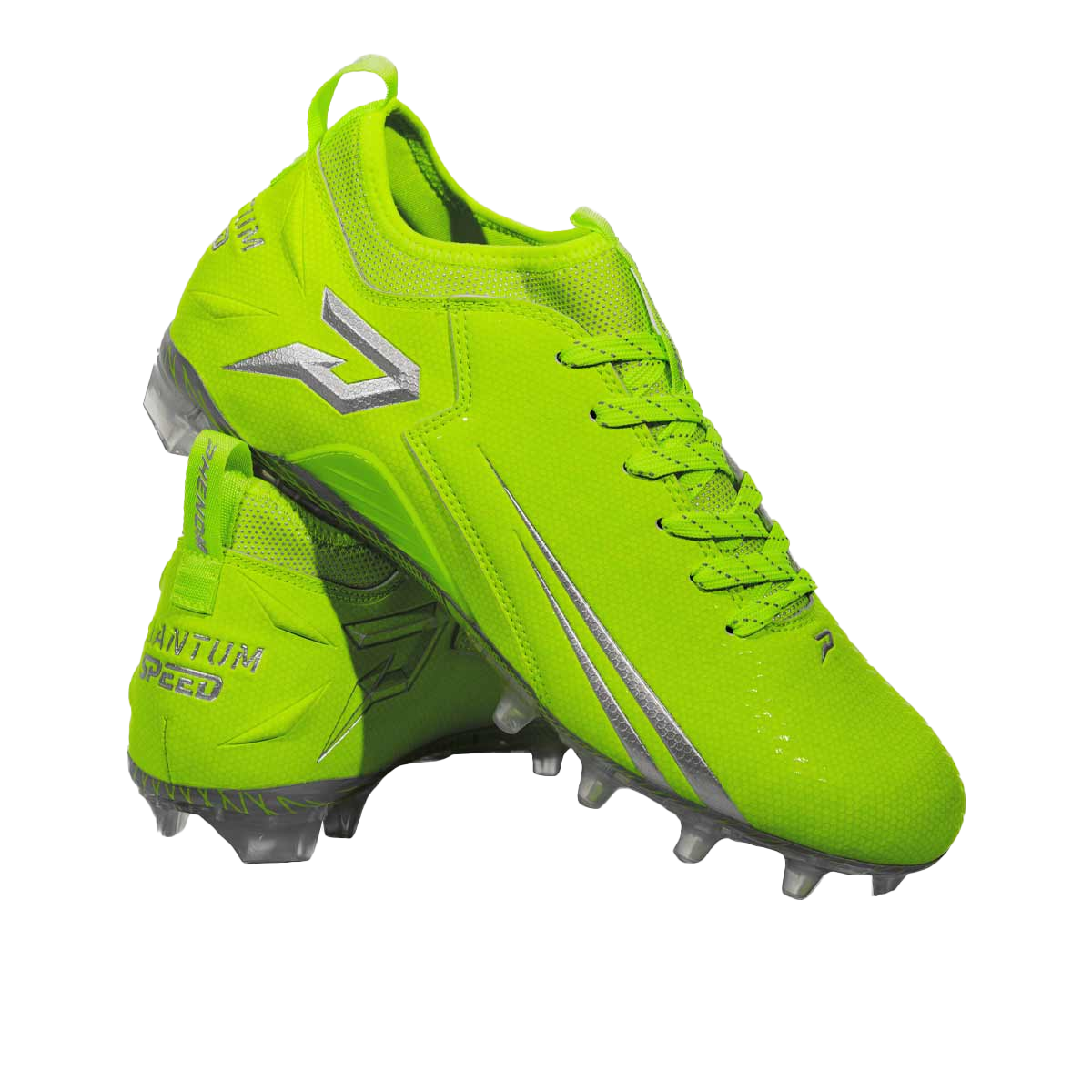 Quantum Speed: Football Cleats - Slime - Team Colors