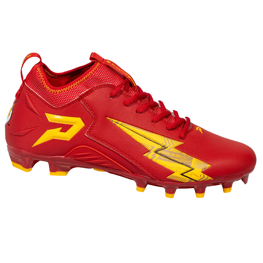 The Flash Football Cleats - Quantum Speed by Phenom Elite