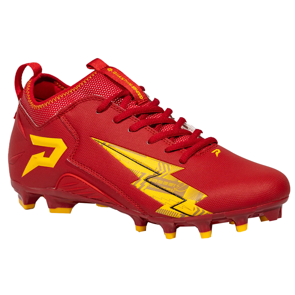 The Flash Football Cleats - Quantum Speed by Phenom Elite