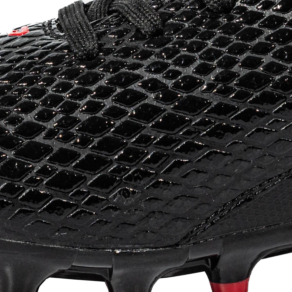 Quantum Speed: Football Cleats - Black Cobra Skin