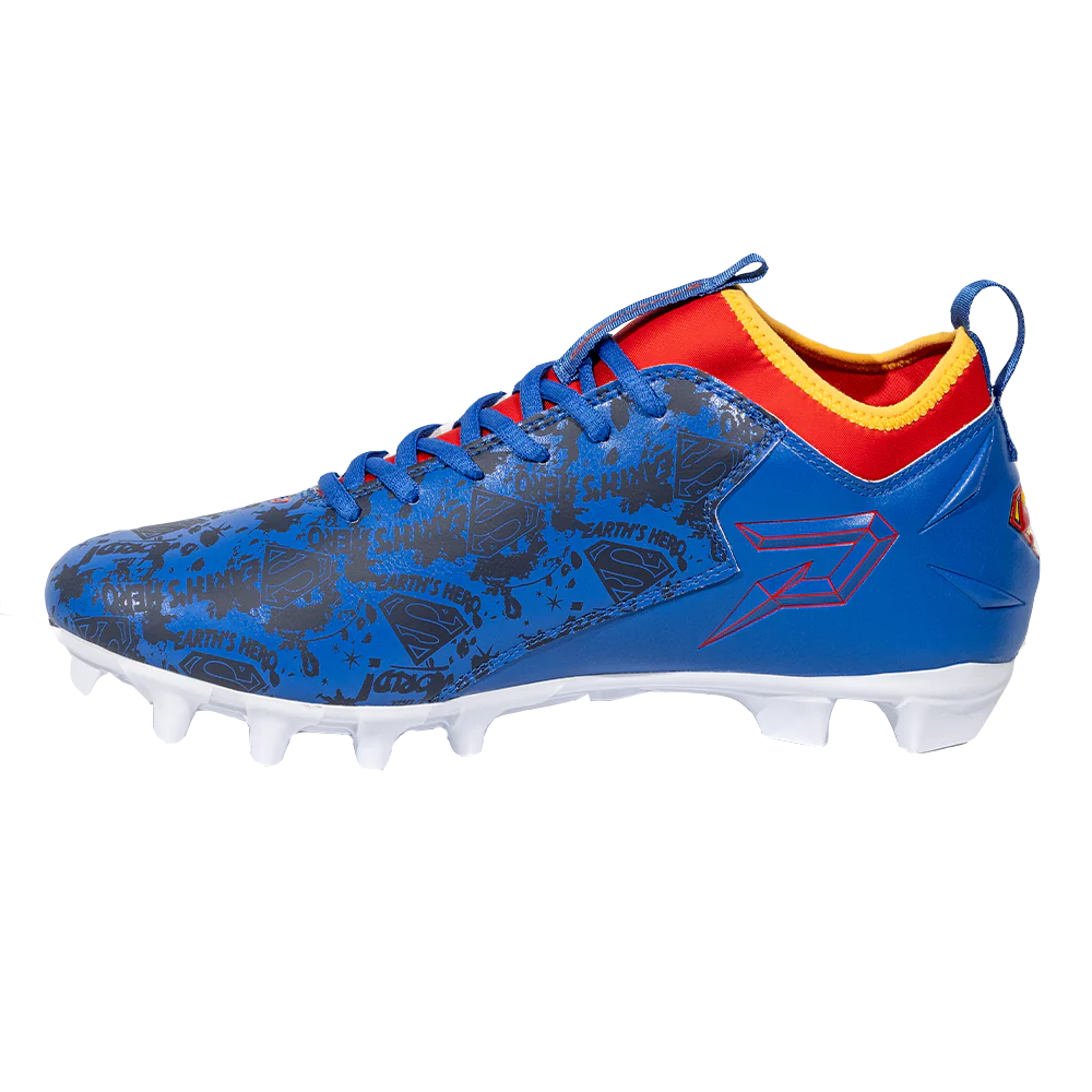 Superman Football Cleats - Quantum Speed by Phenom Elite