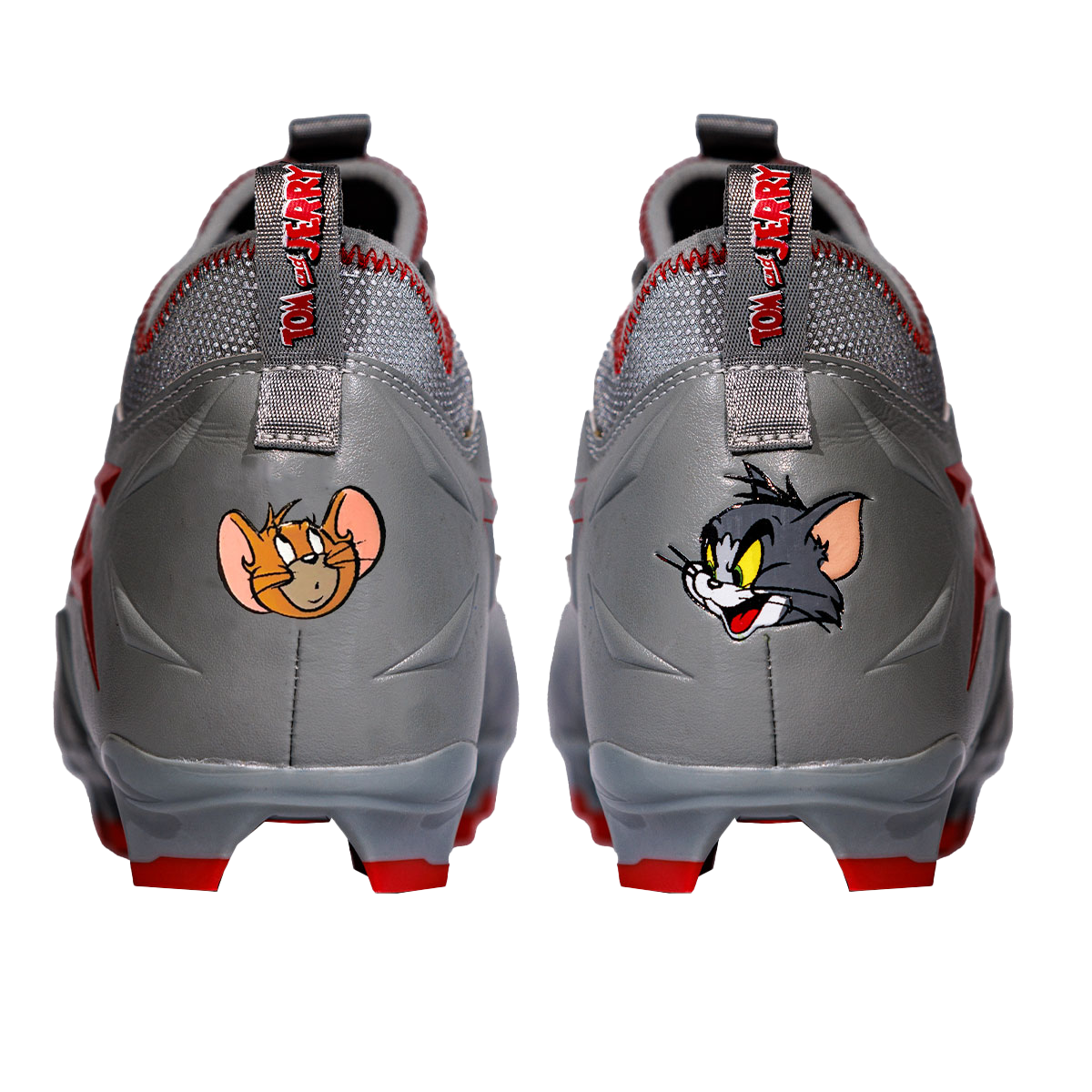 Tom and Jerry "Cheddar Chase" Football Cleats - Quantum Speed by Phenom Elite