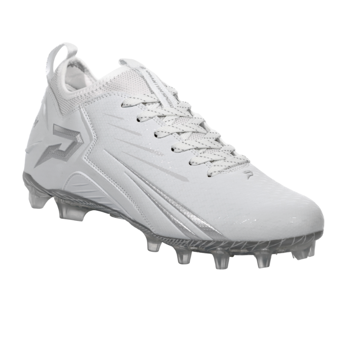 Quantum Speed: Football Cleats - White - Team Colors