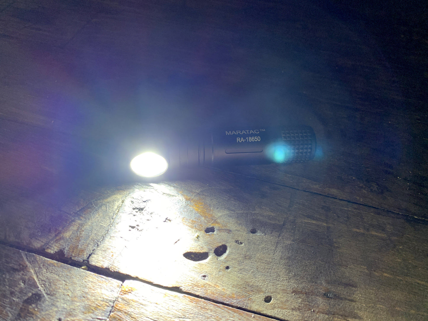 RA-18650 Right Angle Flood Flashlight by Maratac®