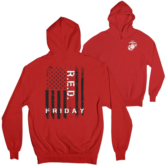 Marines R.E.D. Friday 2-Sided Hoodie