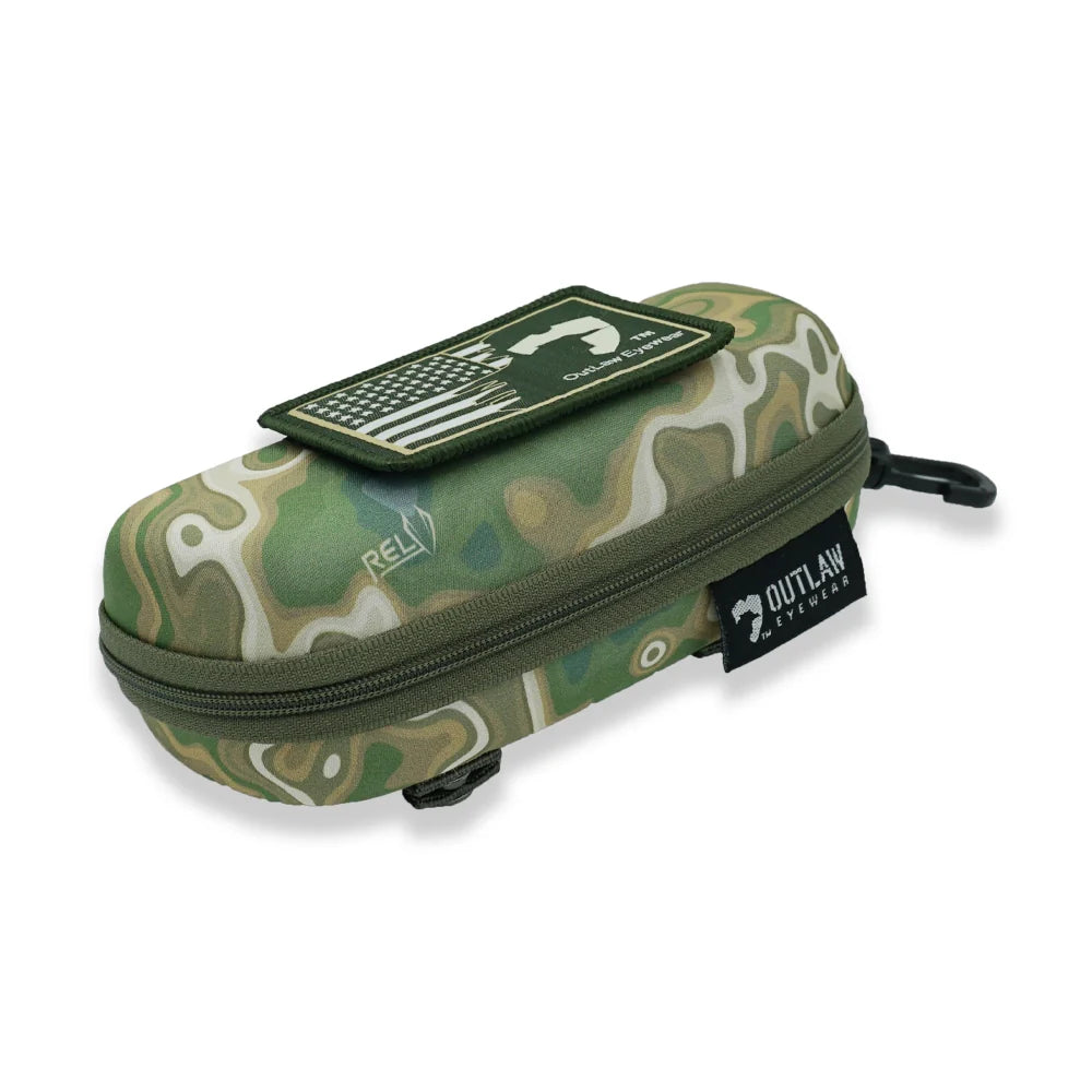 Relv Camo MoLLE Hard Shell Glasses Case