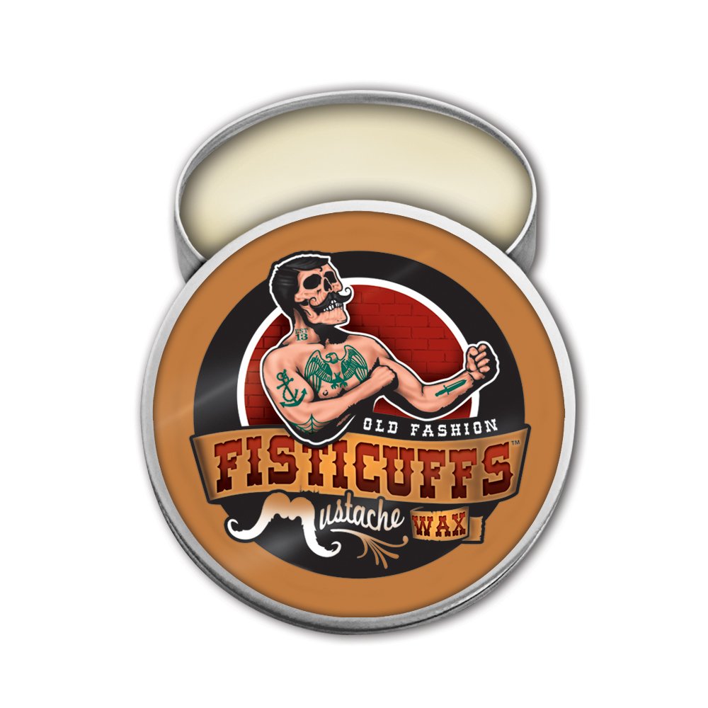 Fisticuffs™ Strong Hold Mustache Wax 1 OZ. Tin