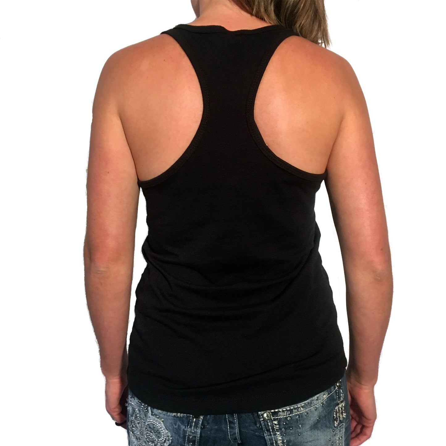 Women's Aqua Logo Racerback Tank