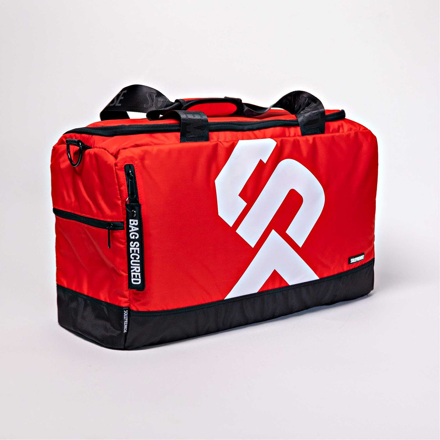 Red Sneaker Duffle Bag