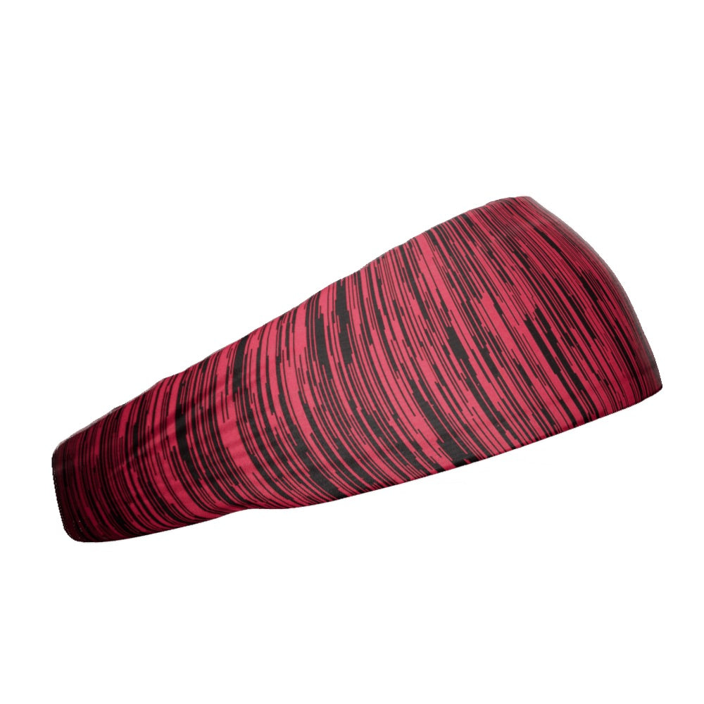 Red Static Headband