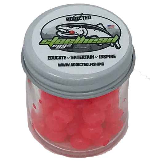 Red Haze Trout & Steelhead Rubber Eggs