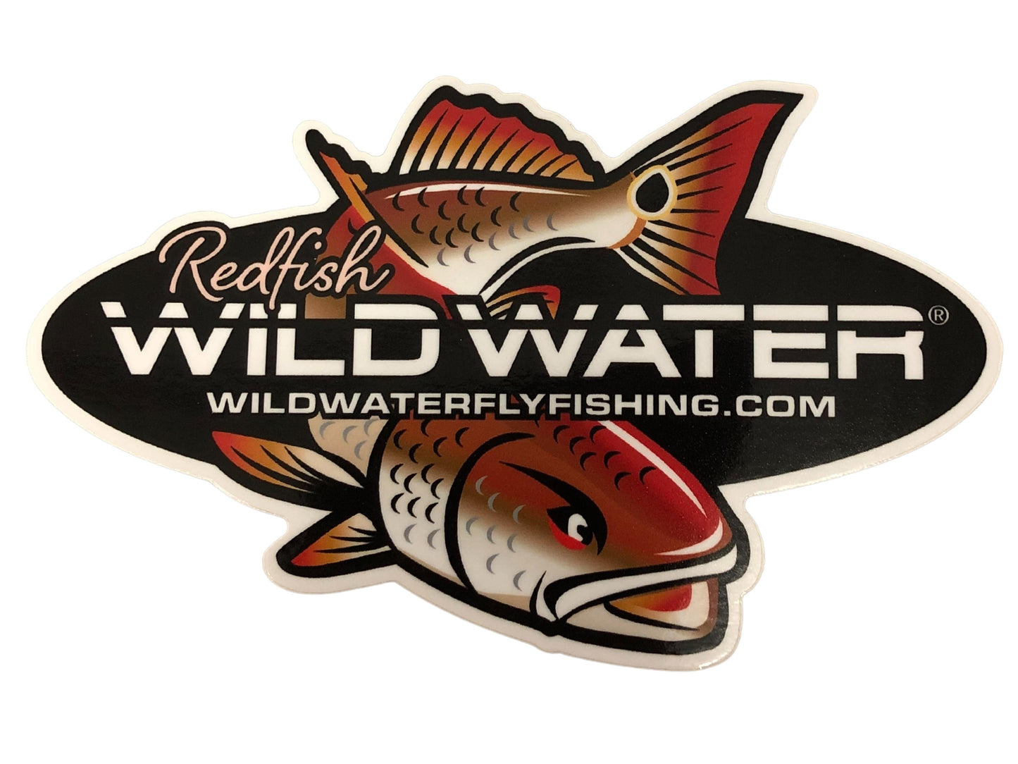 Redfish Sticker | Wild Water Fly Fishing