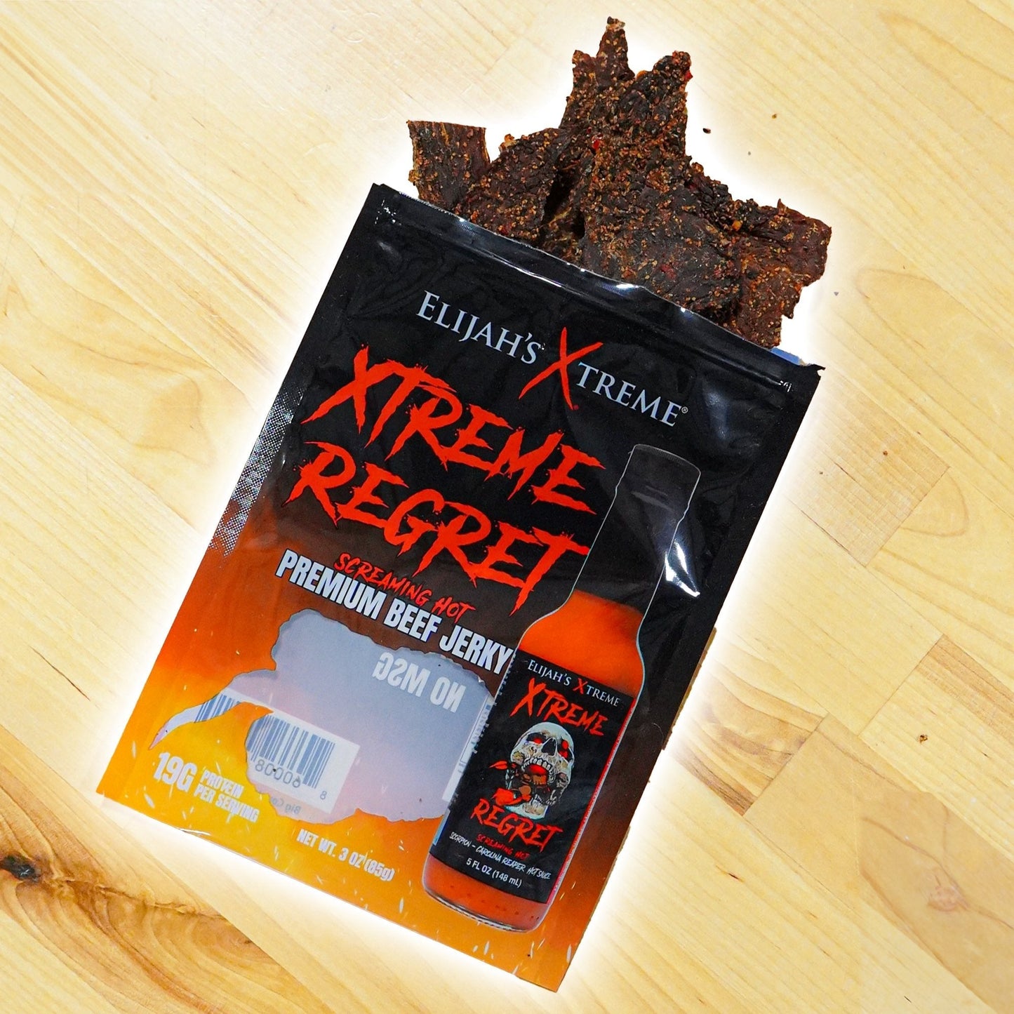 Xtreme Regret Spicy Beef Jerky (6 Bags)