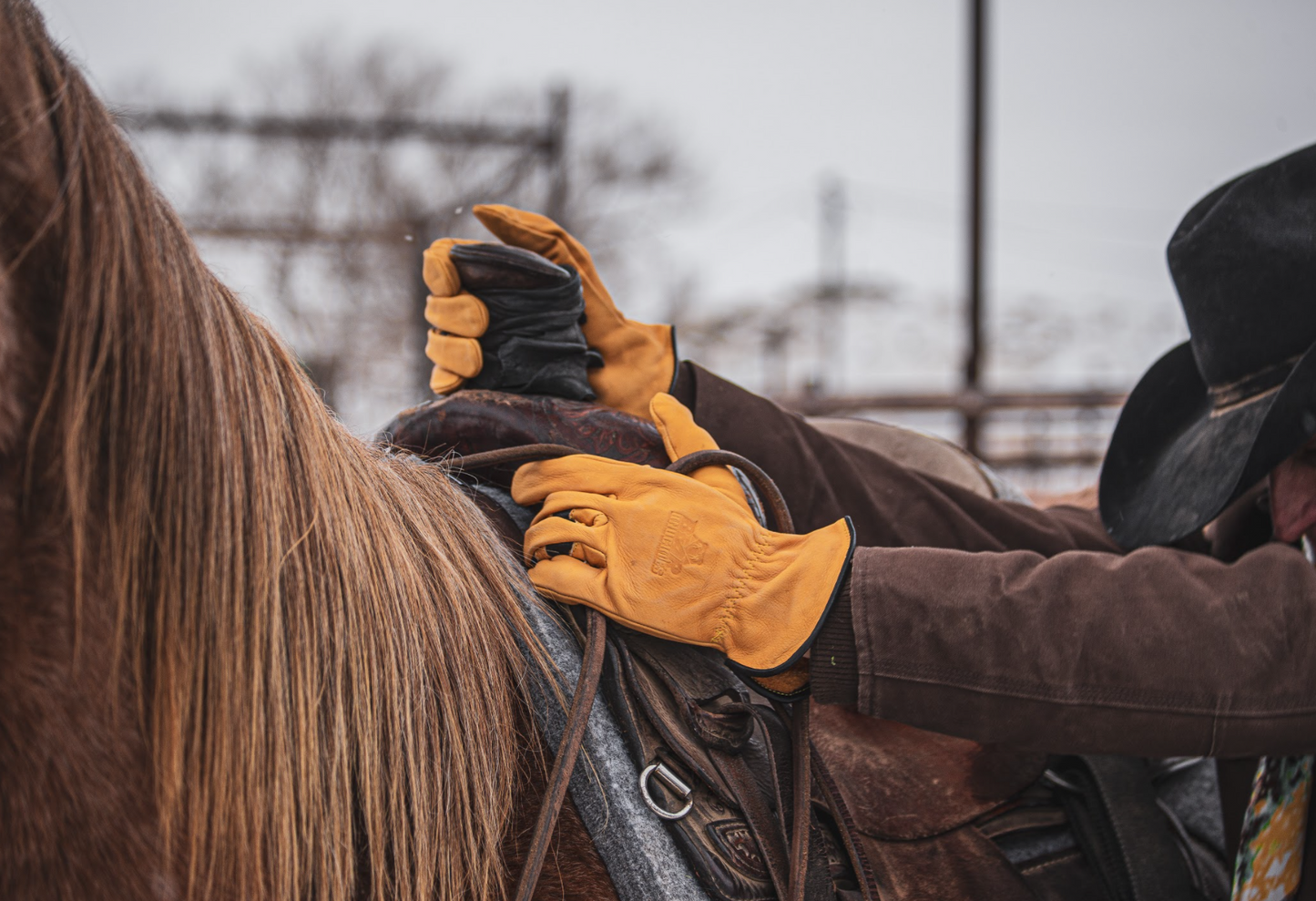 Regular Duty Cowhide Driver Gloves